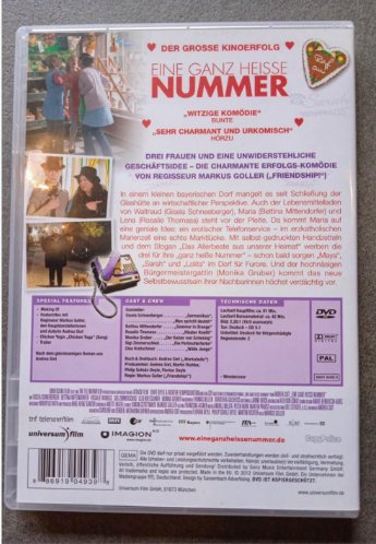 DVD Eine ganz heiße Nummer
