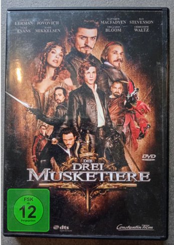 DVD Die drei Musketiere