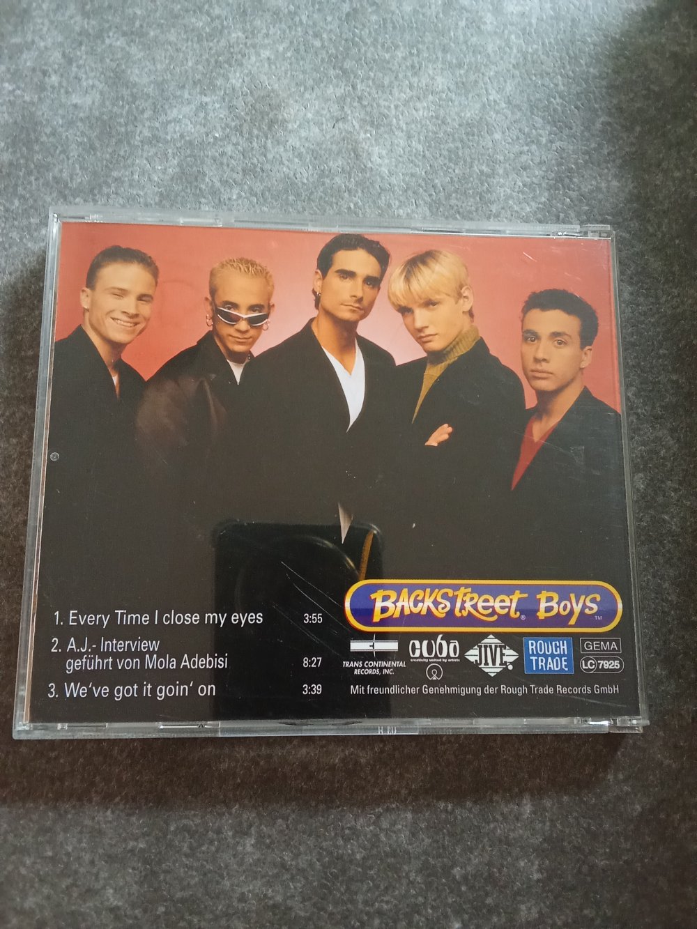 CD Backstreet Boys Sammlerstück rar
