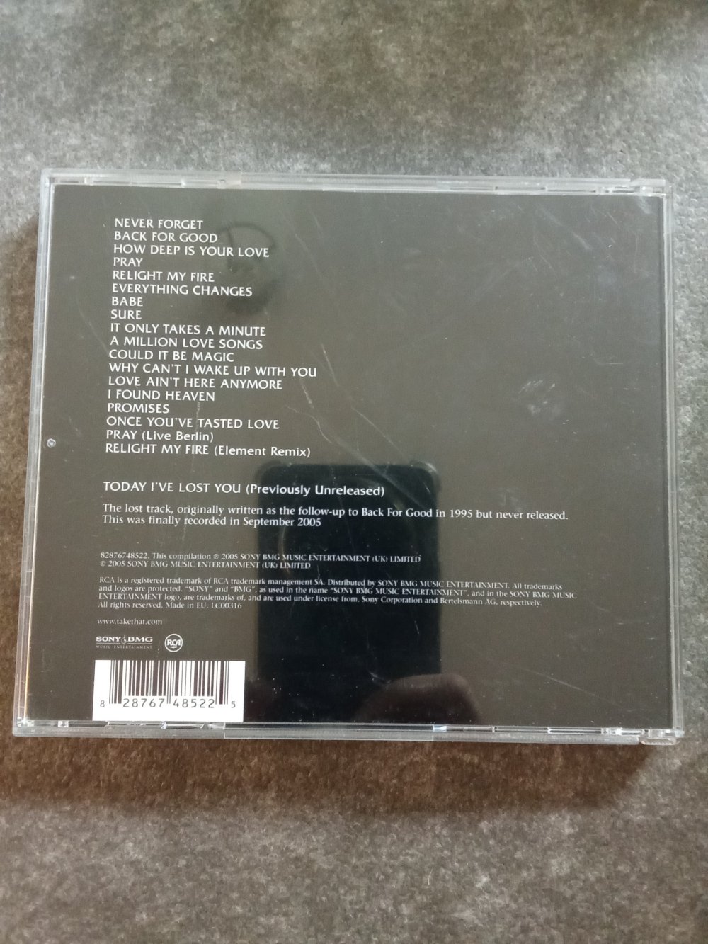 CD Take That 
