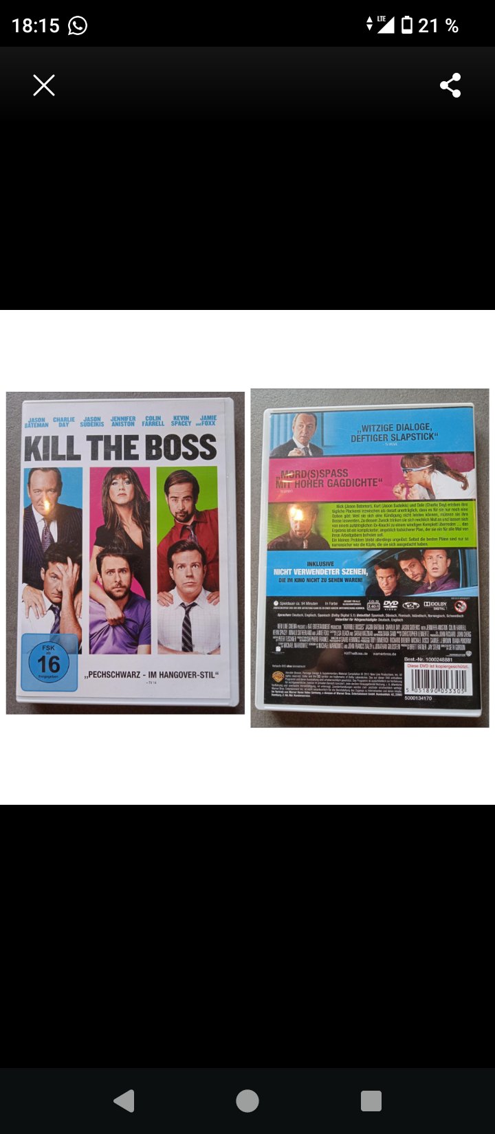 DVD Kill the Boss