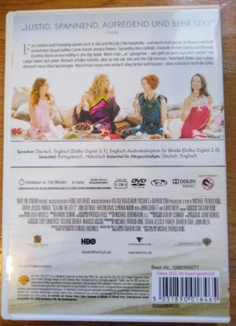 DVD Sex and the City 2