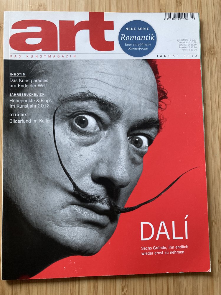 Art Magazin – Januar 2013