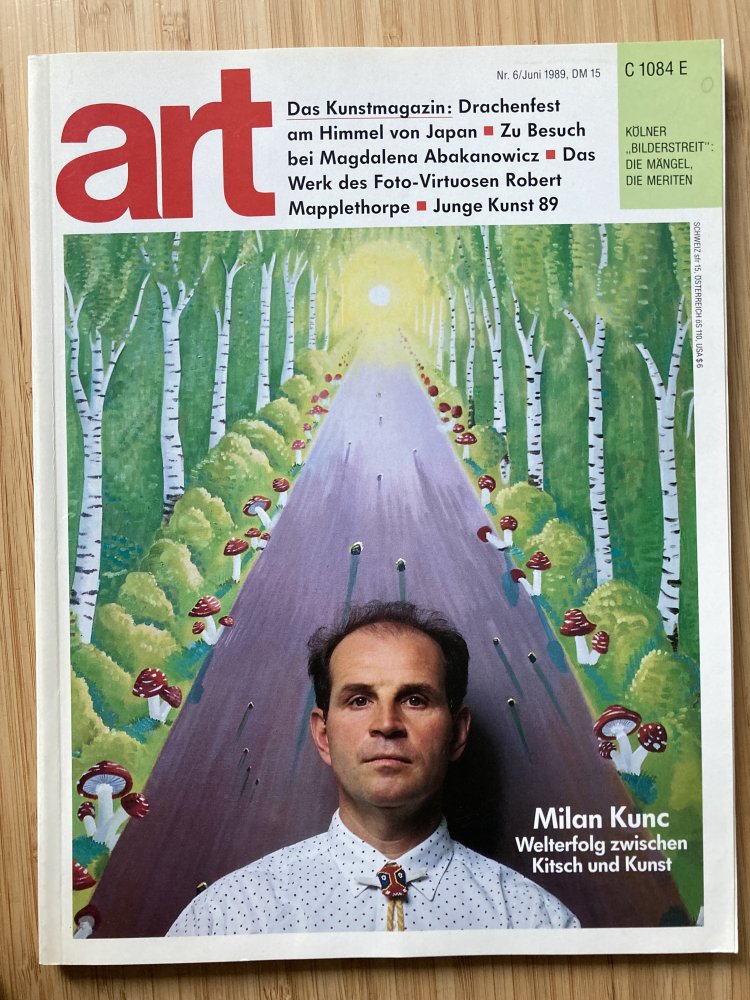 Art Magazin Jahrgang 1989 Nr. 6