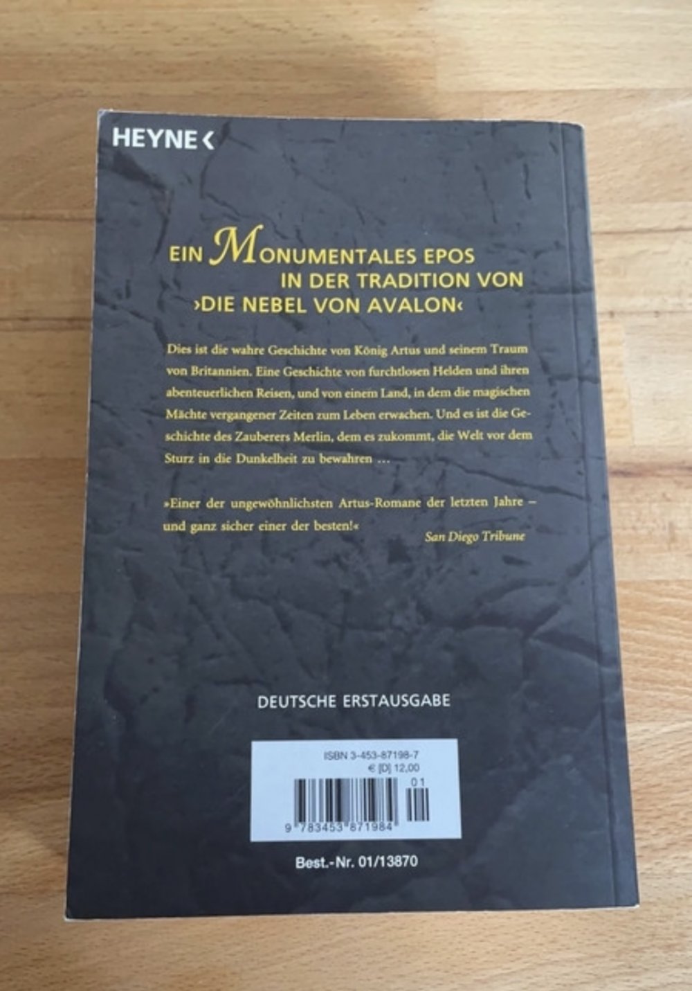 Buch Merlins Fluch