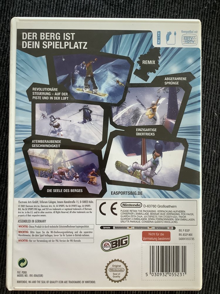 Nintendo WII SSX Blur