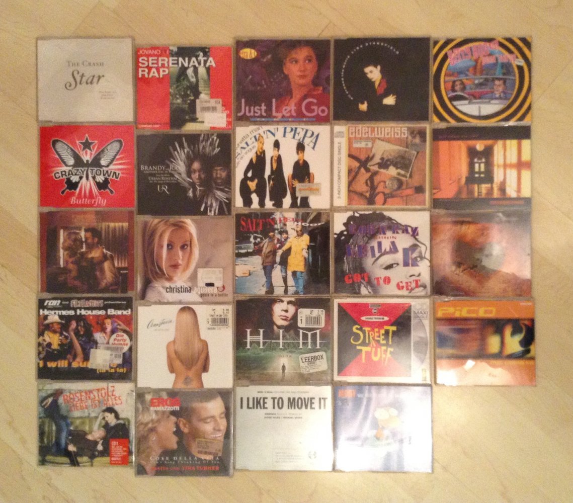 Konvolut an Musik- CD‘s 