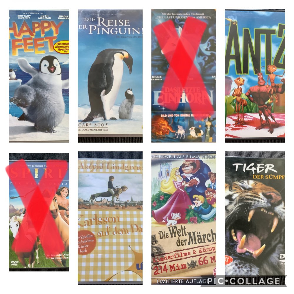 Diverse DVD‘s Konvolut an Kinder DVD‘s