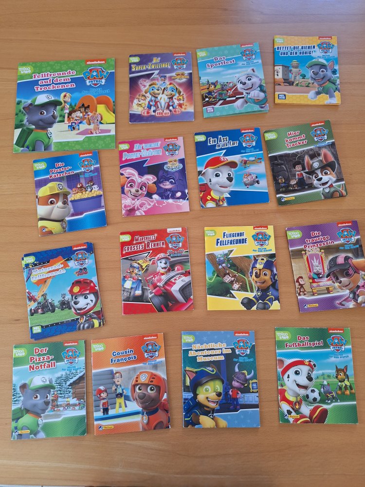 16 Paw Patrol Hefte