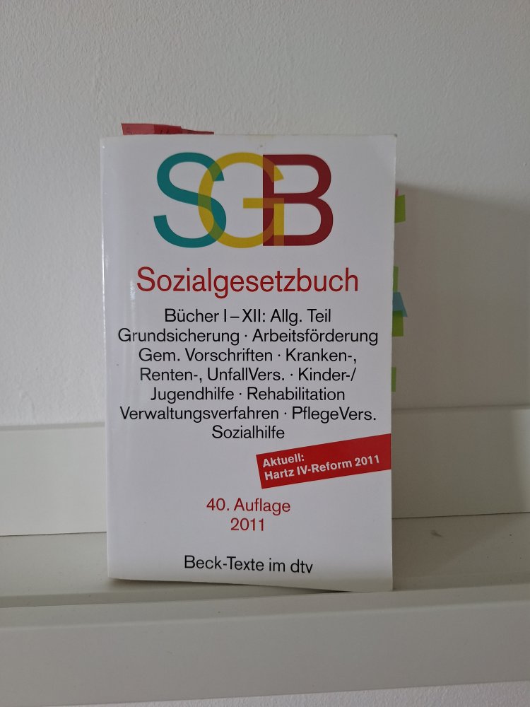 SGB Sozialgesetzbuch 40. Auflage 2011 inklusive Hartz-IV-Reform 2011