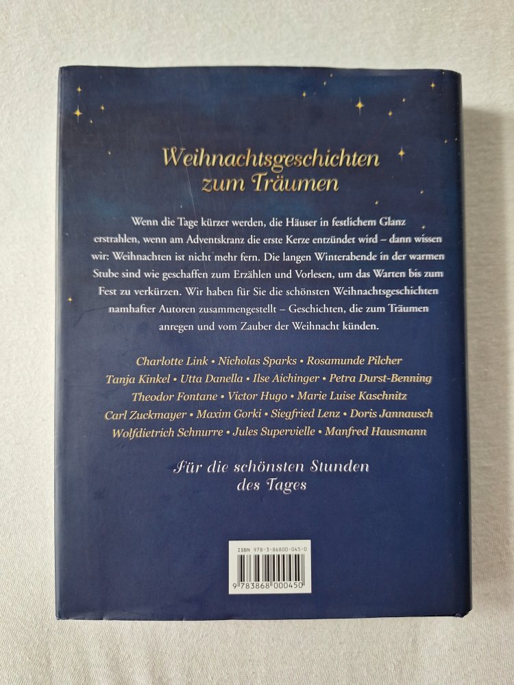 Buch Weihnachtsgeschichten zum Träumen