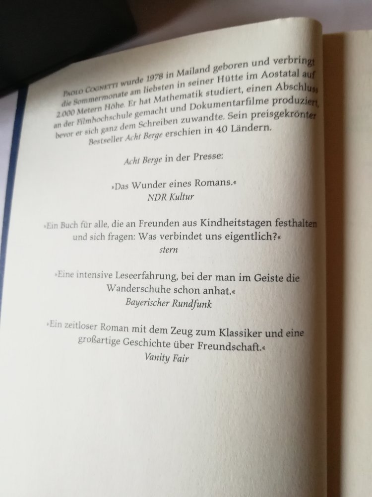 Acht Berge