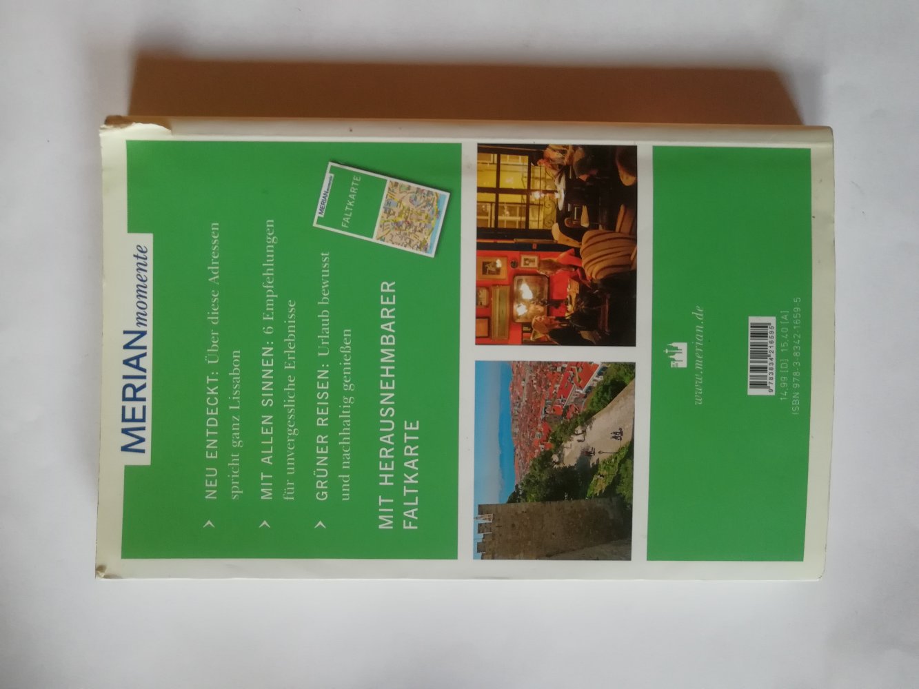 MERIAN momente Reiseführer Lissabon - MERIAN momente - Mit Extra-Karte zum Herausnehmen