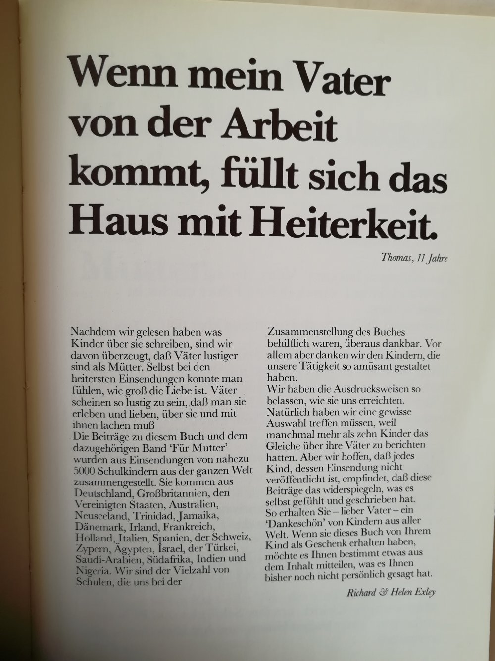 Für Vater