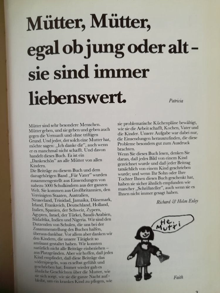 Für Mutter