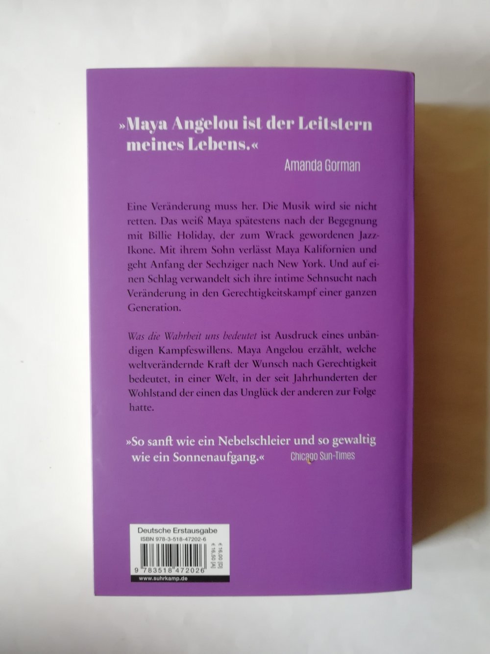Was die Wahrheit uns bedeutet - ( Maya Angelous Memoire 4 )