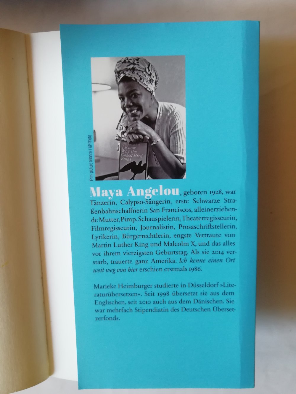 Ich kenne einen Ort weit weg von hier - (Maya Angelous Memoire 5)