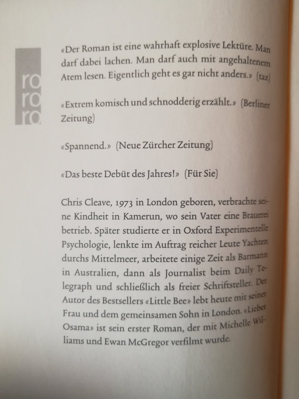 Lieber Osama - Brief an einen Attentäter