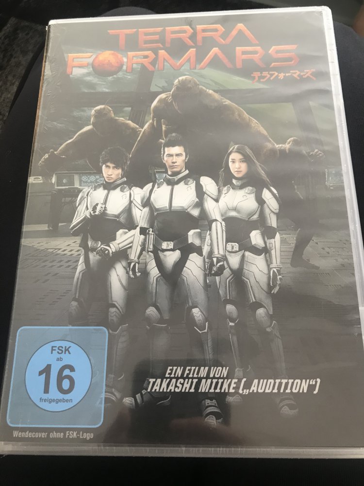 Terra Formars DVD / sci-fi anime manga action / Takashi Miike