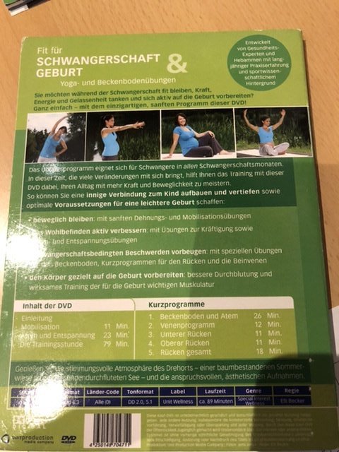 Fit für die Schwangerschaft & Geburt / Yoga DVD 