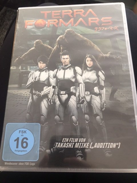 Terra Formars DVD / sci-fi anime manga action / Takashi Miike