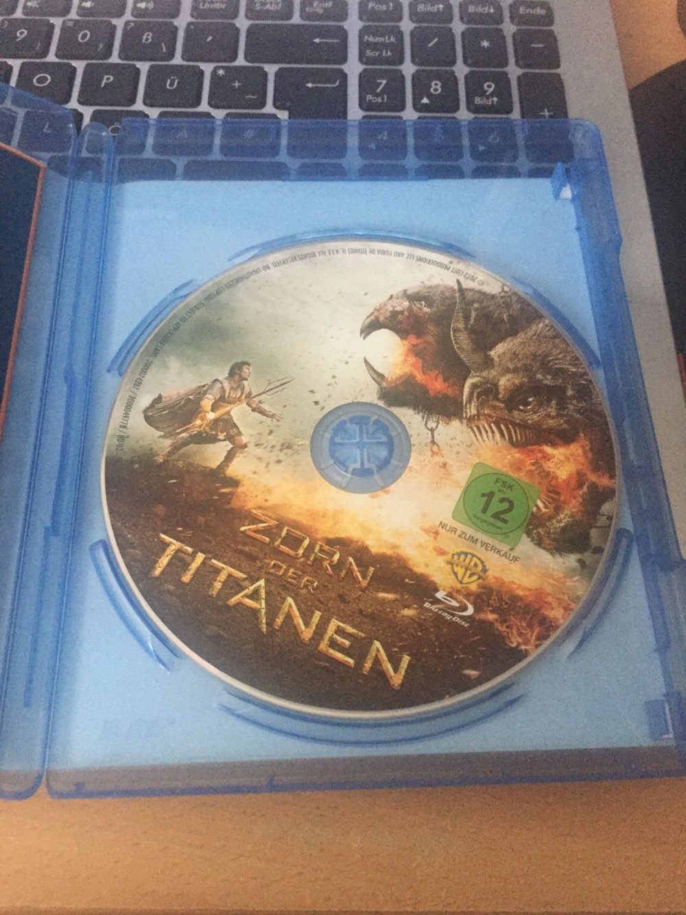 ZORN DER TITANEN  BluRay  top Zustand!