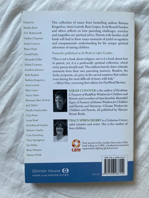 Chaos Wonder and the spiritual adventure of parenting Sarah Conover Tracy Sprigberry 