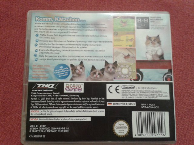 Ds Spiel Mein erstes Katzenbaby