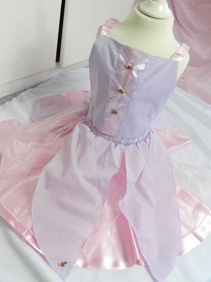 NEU JAKO-O Wende Kostüm 3 tlg / Nixe Prinzessin – Gr 104-128