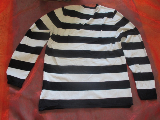 NEUw Marine Maritim Sailor- Style Block- Streifen Fein- Strickjacke Cardigan 