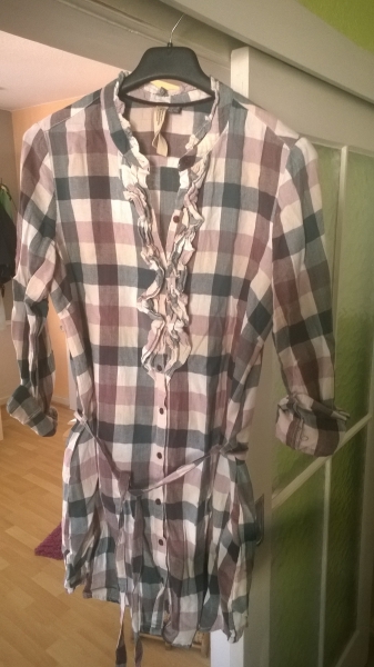 Karriertes Kleid/ Tunika