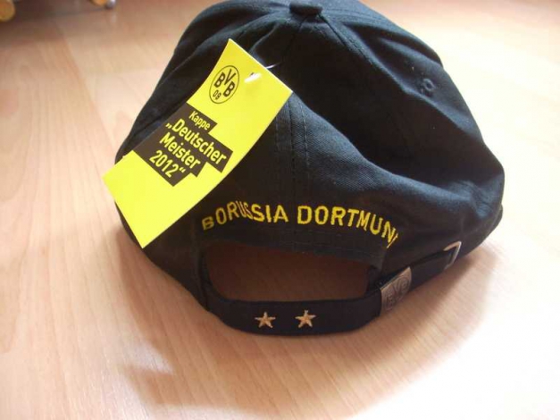 BVB 09, Borussia Dortmund Kappe, Cap, Deutscher Meister 2012