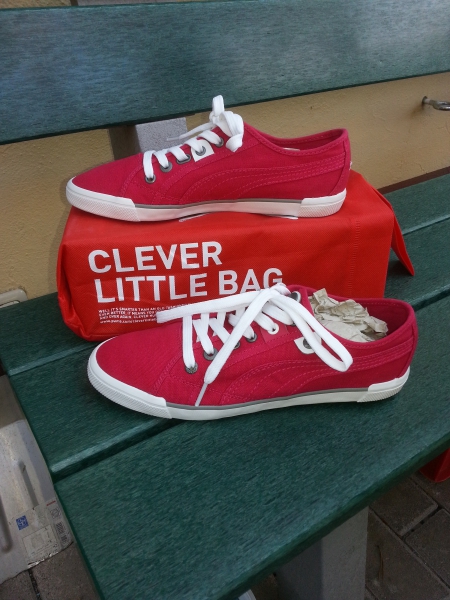 Sneaker Turnschuhe rot Puma Basic