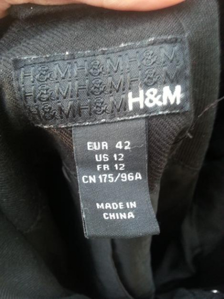 Jacke schwarz Basic H&M