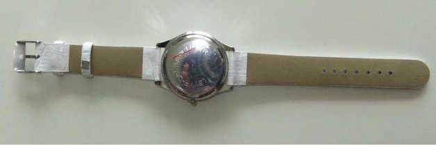 Neue Armbanduhr in weiß marmor ELEGANT 