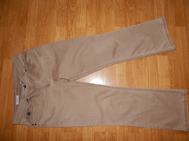 Herbstliche Hose in Rehbraun Yessika Gr. 42 und Langarmshirt Gr. 44 von s. Oliver