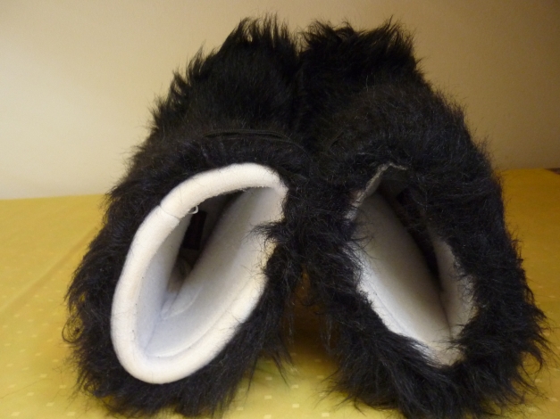 Moonboots - Yeti - Fell - Stiefel schwarz , Gr. 38/39