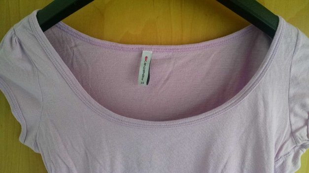 Hübsches Basicshirt in zartem rosa