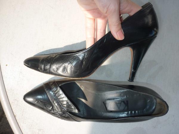 Echtleder Pumps