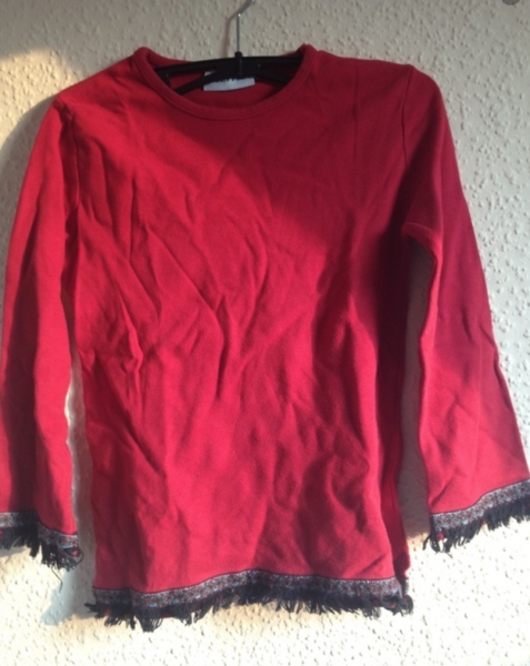 roter pullover