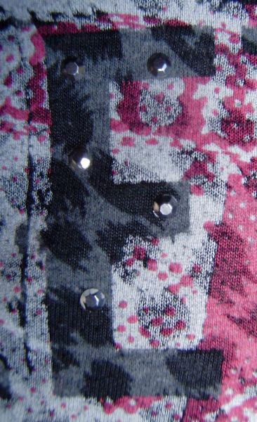 Freches Long-Shirt mit Zipfeln in Gr. M von Tally Weijl