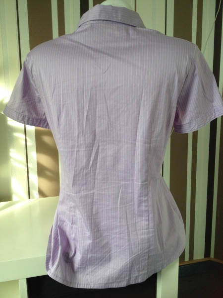 s.Oliver by Qs Bluse Flieder weißen Streifen Gr 40
