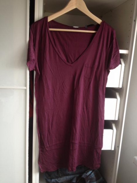 Bordeauxfarbenes Kleid von Marc O'Polo