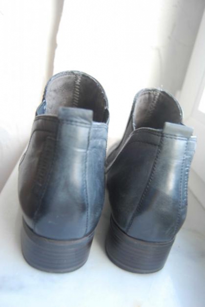 Budapester Leder Boots Chelsa Stiefeletten Trendi