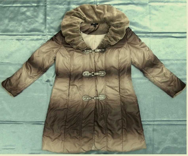 Kapalua - Mantel - Trenchcoat - Mit flauschigem Kragen - Gr. 44