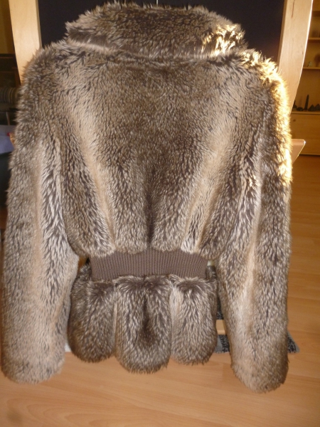 Miss Sixty ANICET - Winterjacke - Felljacke - braun Gr. S