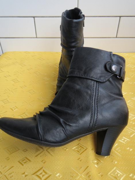 Stiefeletten, Gr.37, schwarz