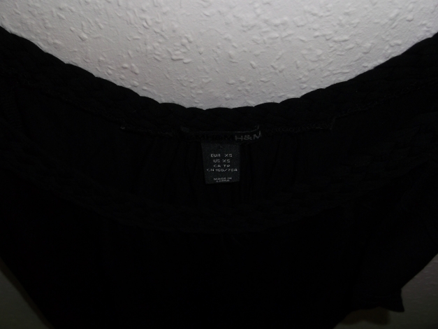 Shirt, schwarz