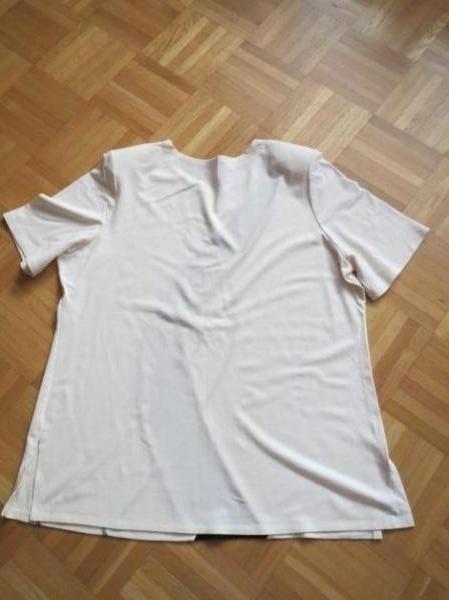 2-Teiler (Hose und Bluse),ecru-schwarz,neu