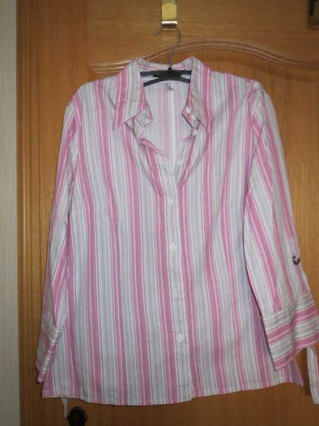 Bluse, gestreift, Langarm